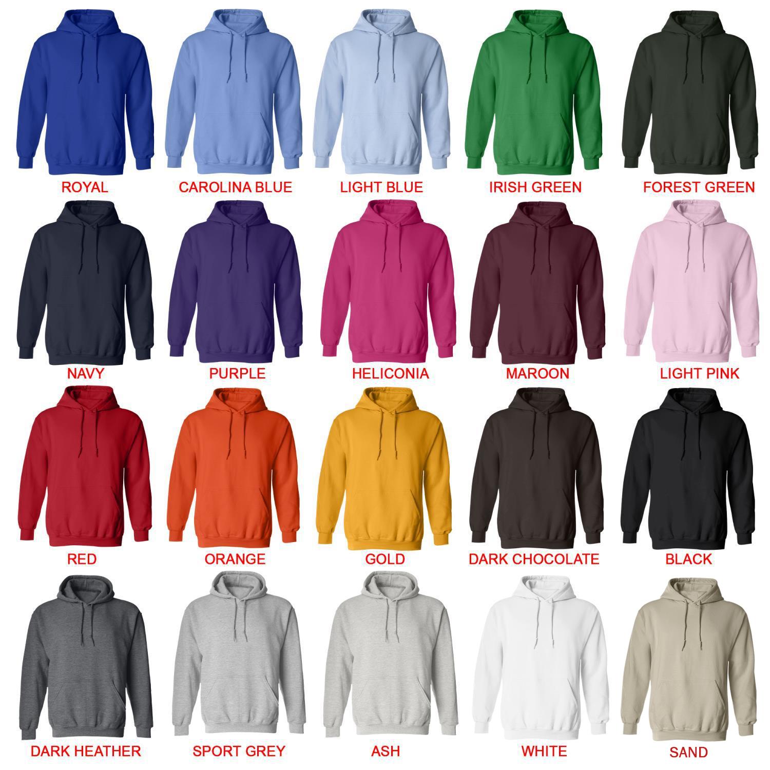 hoodie color chart - Landscaper Gifts